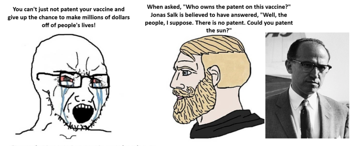Polio Vaccine Patent